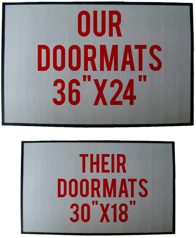 Custom God Bless America Doormat - Image 4