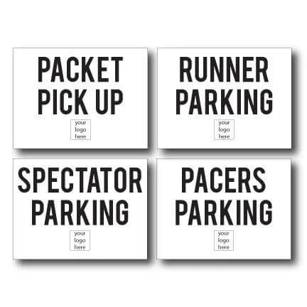 Custom Half Marathon Yard Sign Package - Image 3