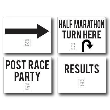 Custom Half Marathon Yard Sign Package - Image 5