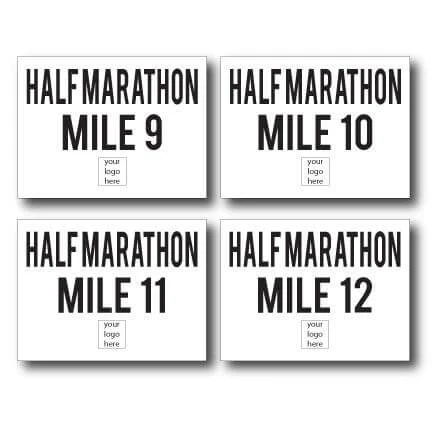 Custom Half Marathon Yard Sign Package - Image 8