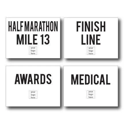 Custom Half Marathon Yard Sign Package - Image 9