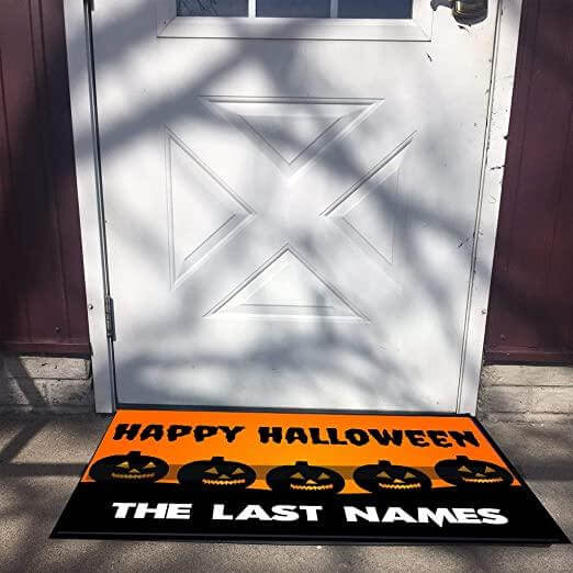 Custom Happy Halloween Doormat - Image 3