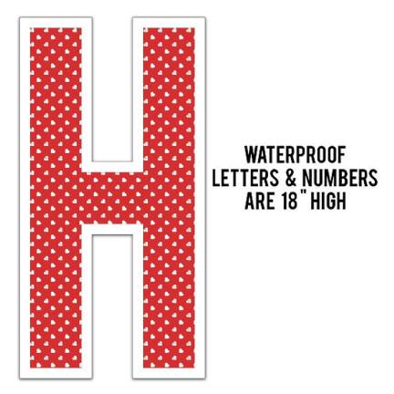 Custom Happy Valentine's Day Decorations and Yard Card Letters - Image 2