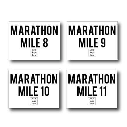 Custom Marathon Simple Yard Sign Package - Image 4