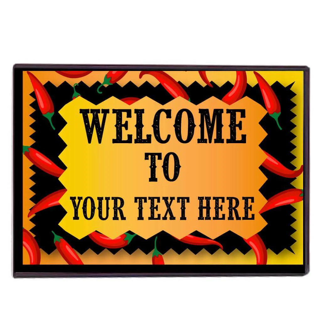 Custom Mexican Restaurant Large Doormat - Image 2