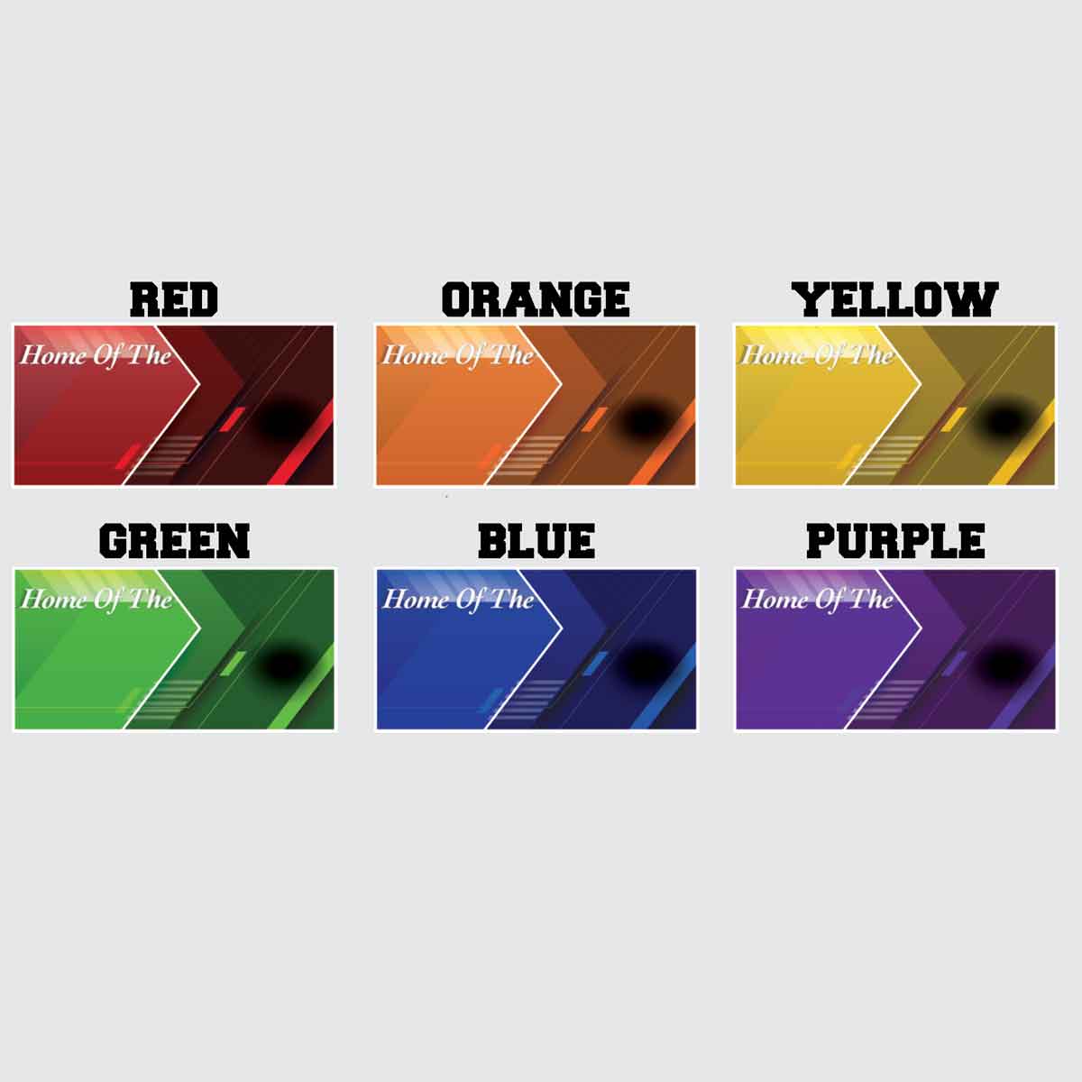 Custom School Spirit Banner, 4 Feet By 8 Feet - Image 2