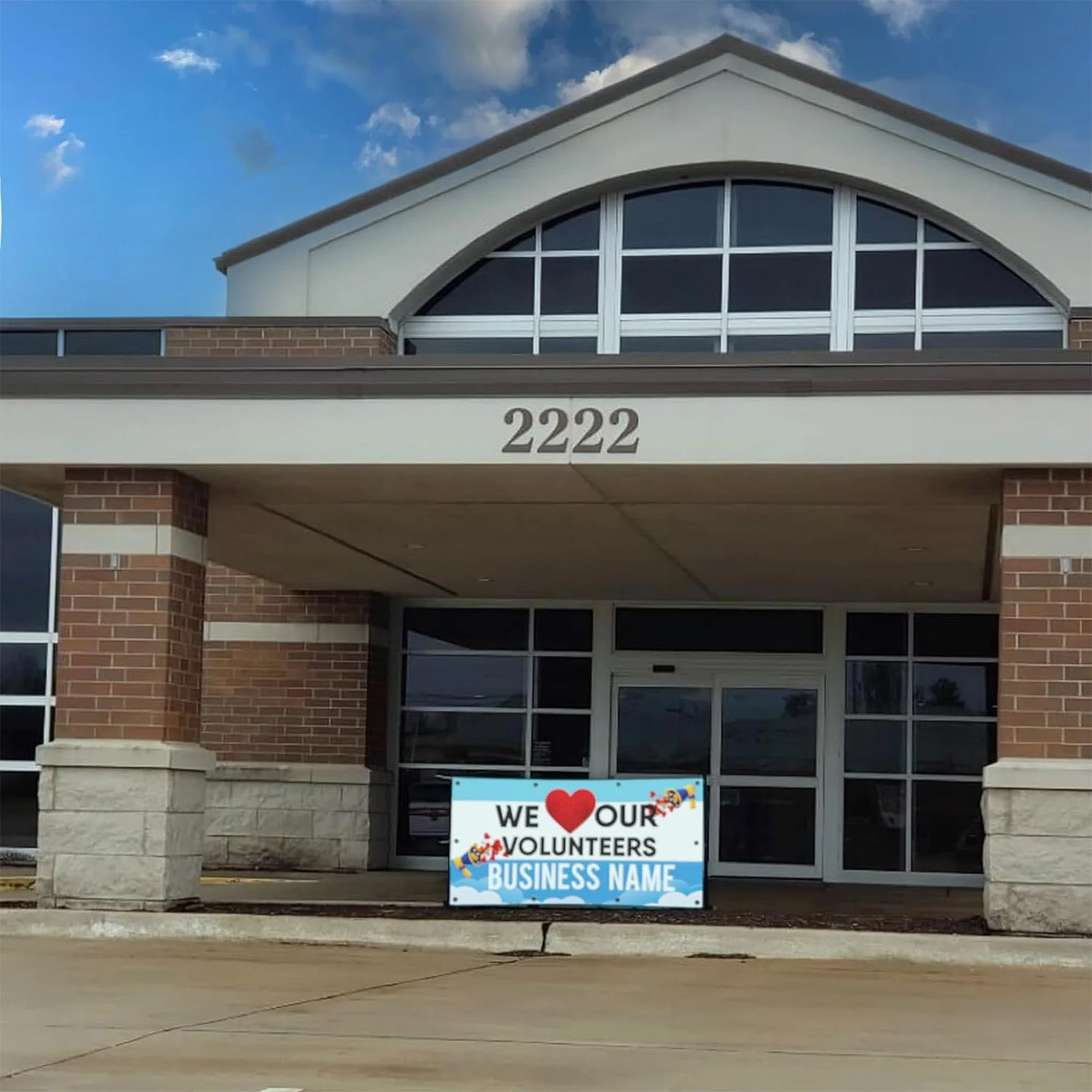 Custom Volunteer Appreciation Banner - 3x6 Feet - Image 6