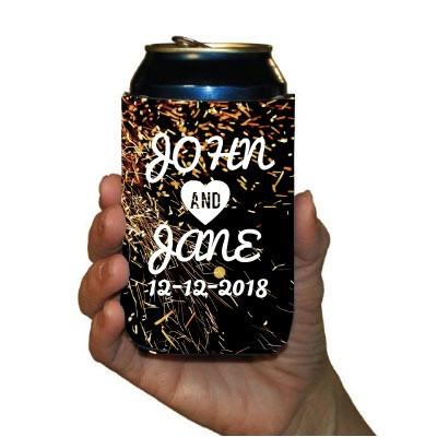 Custom Today We're Kind of a Big Deal Wedding Can Cooler - Image 4