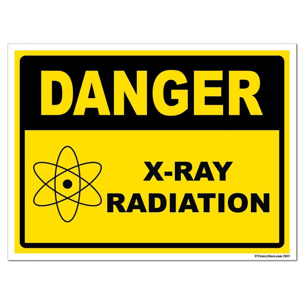 Radiation Sign or Sticker - Image 2