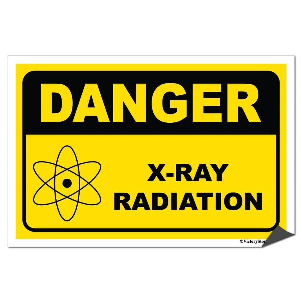 Radiation Sign or Sticker - Image 5