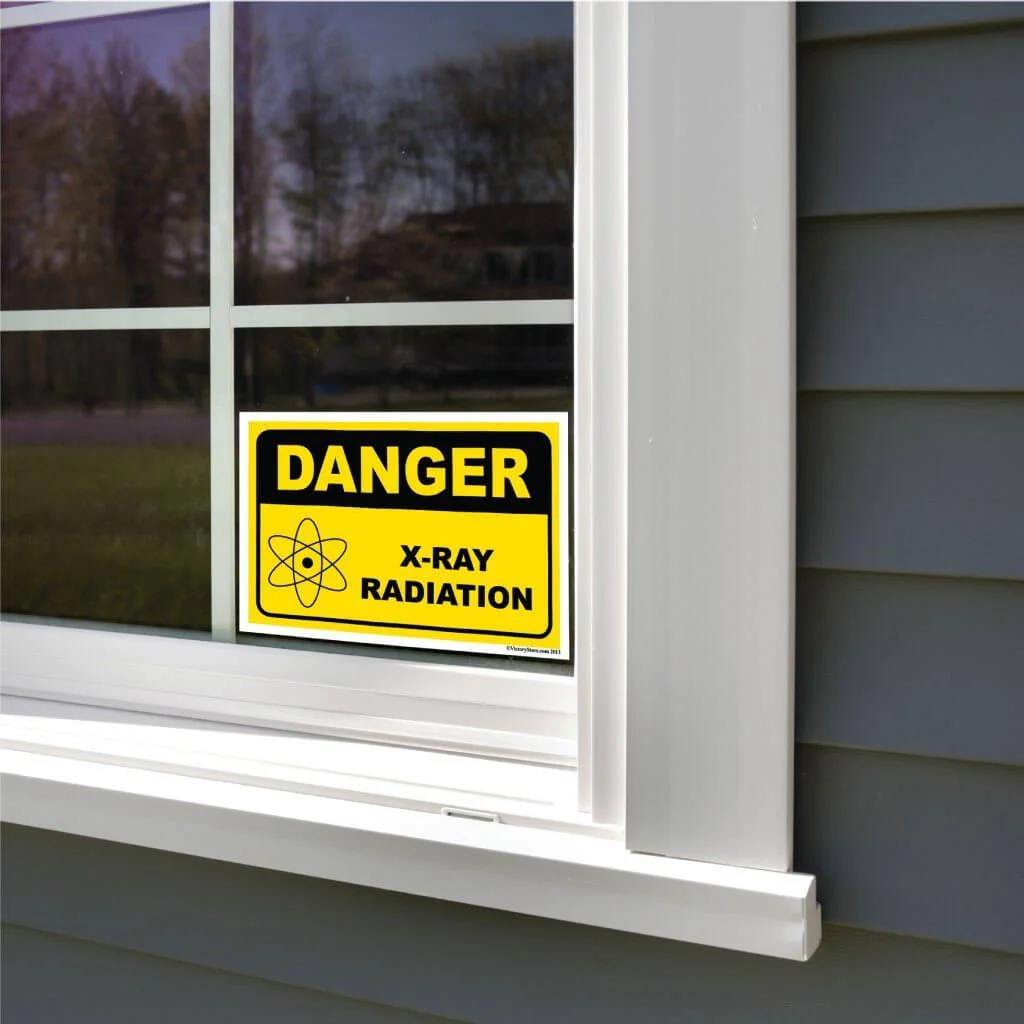 Radiation Sign or Sticker - Image 6
