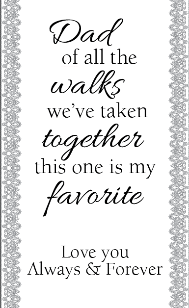 Daughter's Favorite Walk Wedding Aisle Runner - Image 4