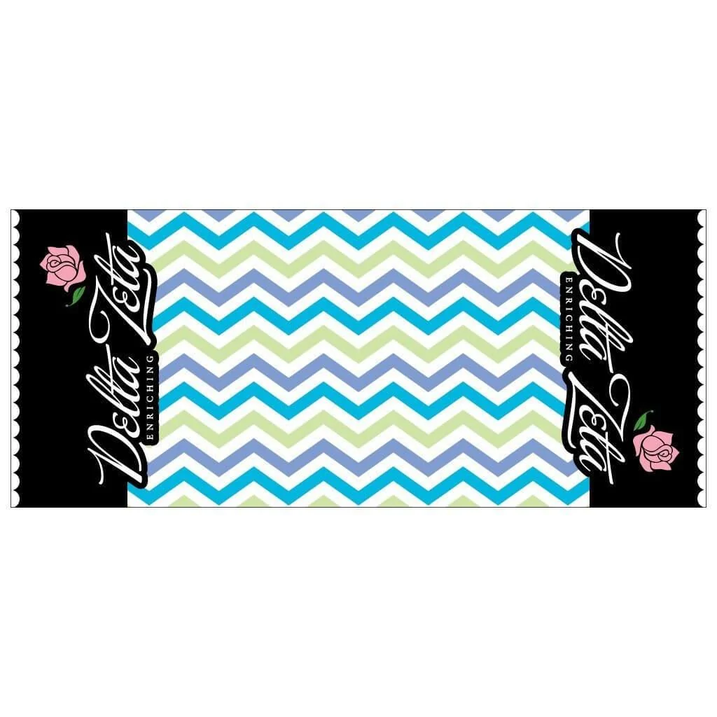 Delta Zeta 15oz Chevron Coffee Mug - Image 3