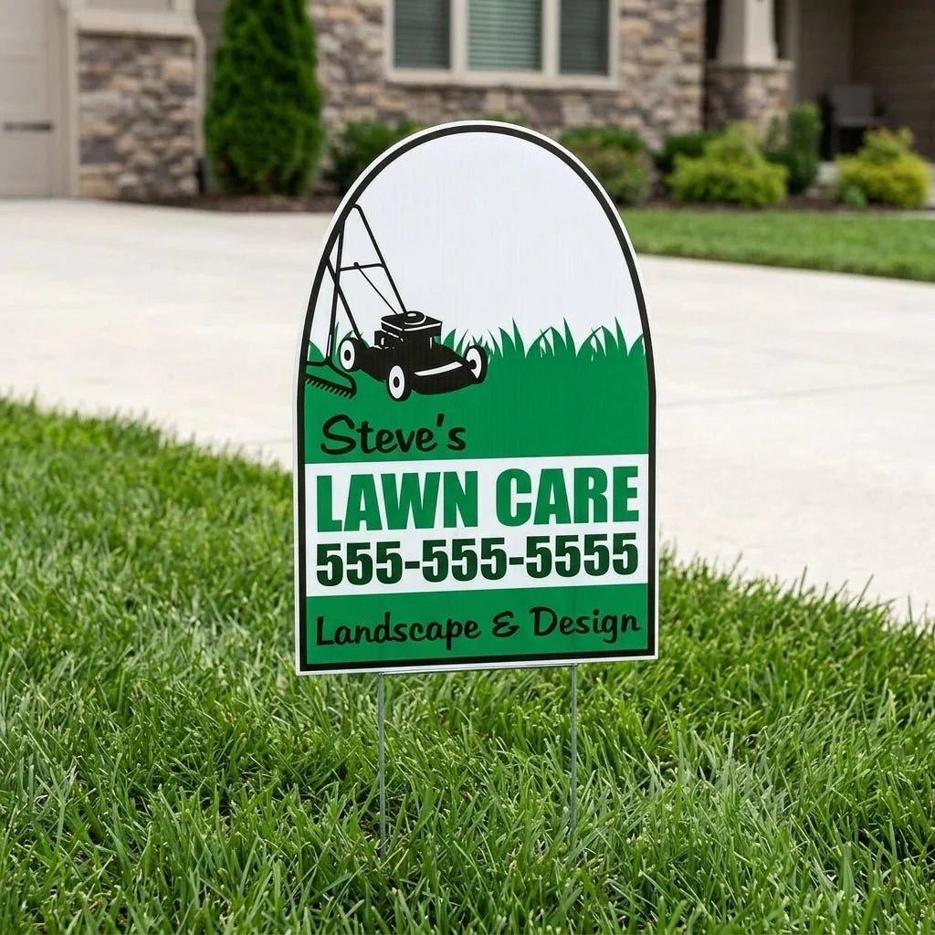 21"x32.8" Dome Shaped Yard Sign - Image 2