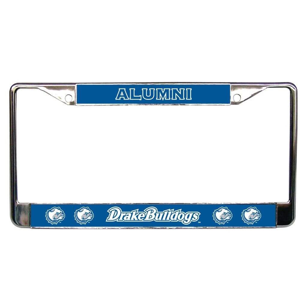 Drake University Alumni License Plate Frame