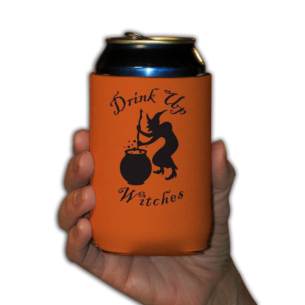 Drink Up Witches Halloween Can Cooler Set - Image 3