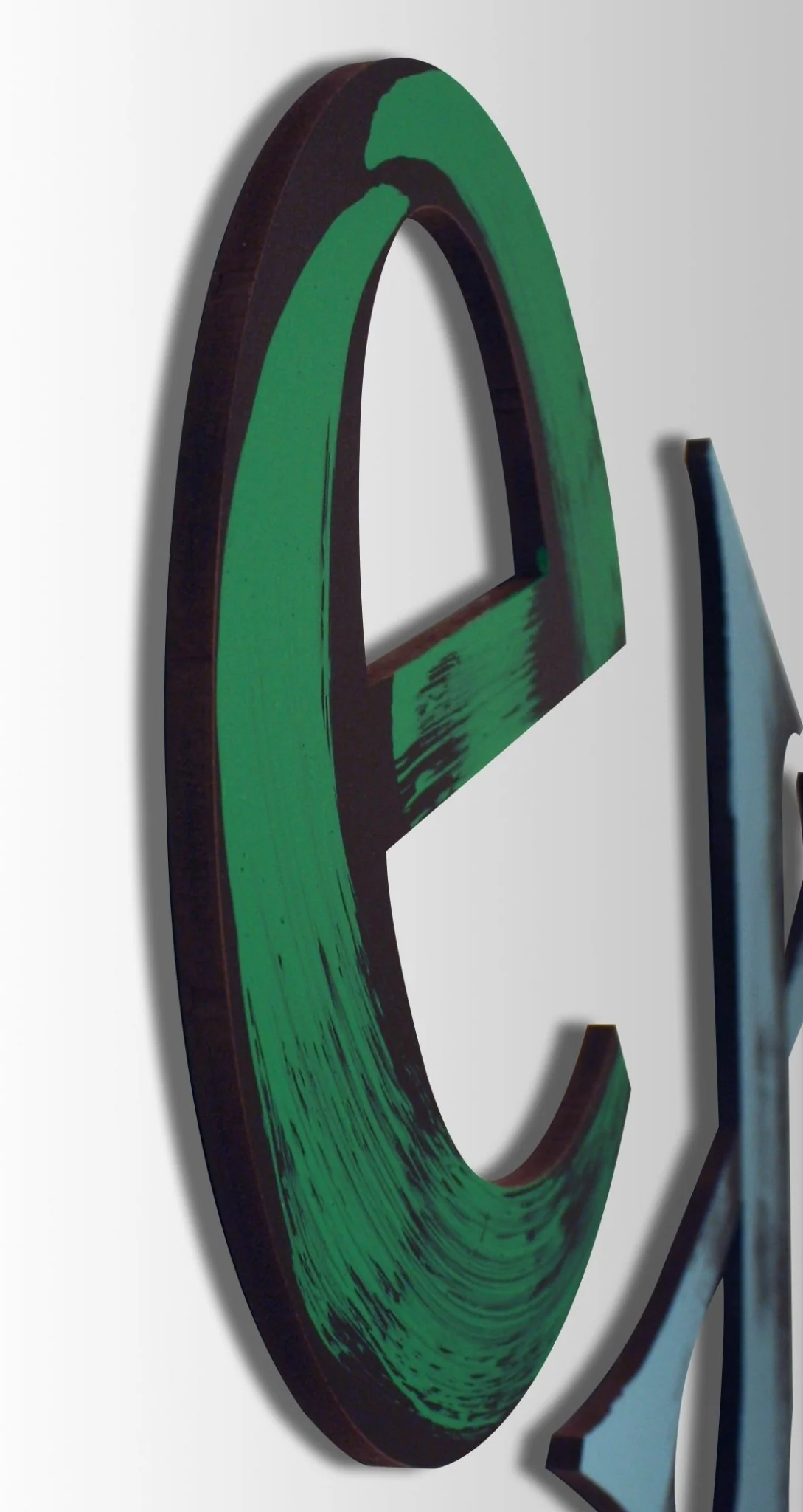Hand Painted 'explorer' Word Wall Art - Image 4