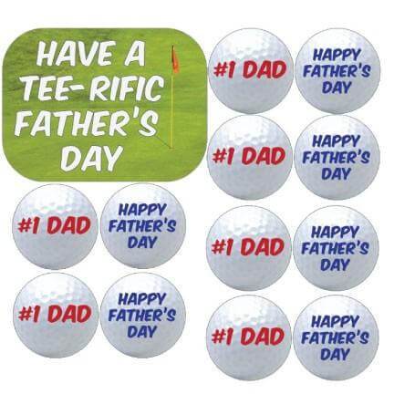 Golf Themed Father's Day Yard Card 13 piece set - Image 2