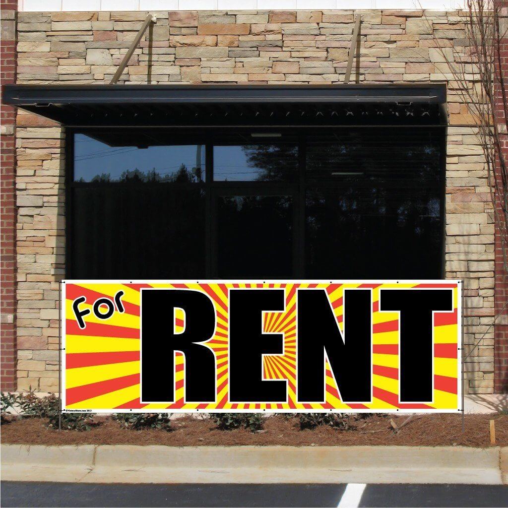 For Rent Vinyl Banner