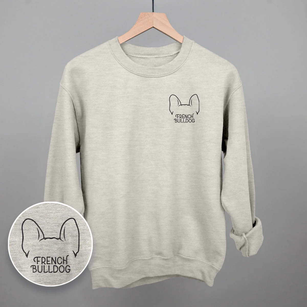 French Bulldog (Left Chest) Shirt - Image 2