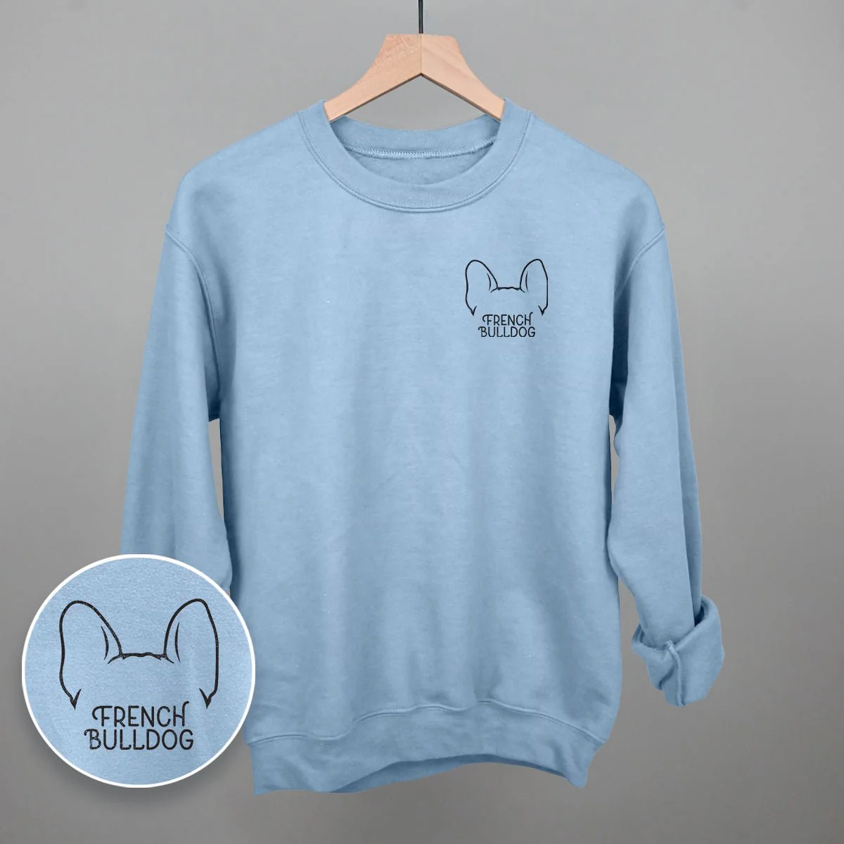 French Bulldog (Left Chest) Shirt - Image 3