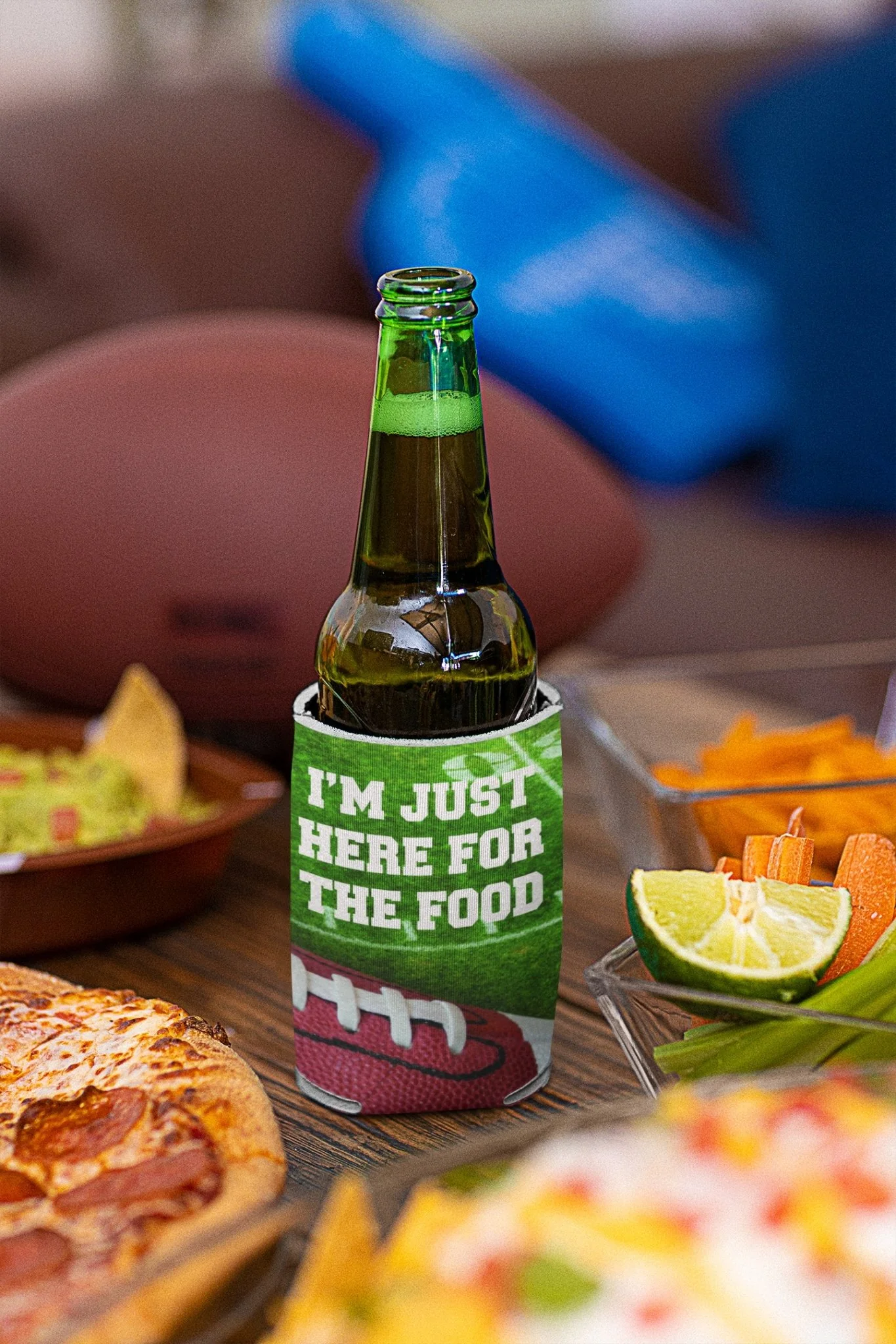 Funny Football Can Coolers Pack - Image 2