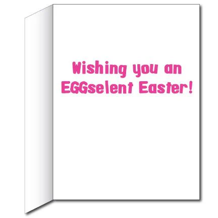 2'x3' Giant Colorful Happy Easter Greeting Card - Image 3