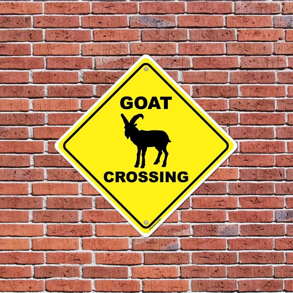 Goat Crossing Sign or Sticker - Image 3