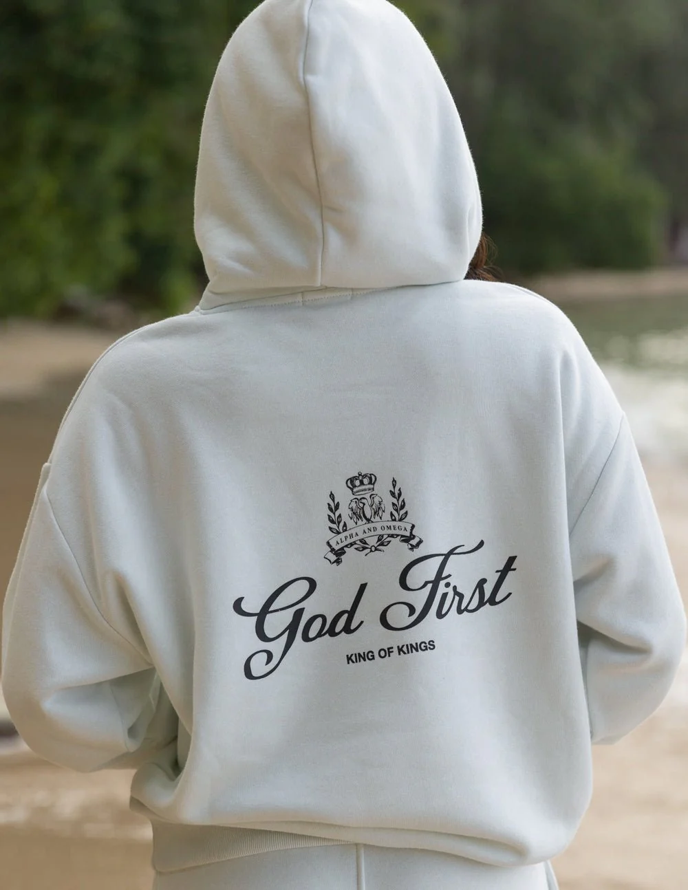 God First Unisex Hoodie - Image 5