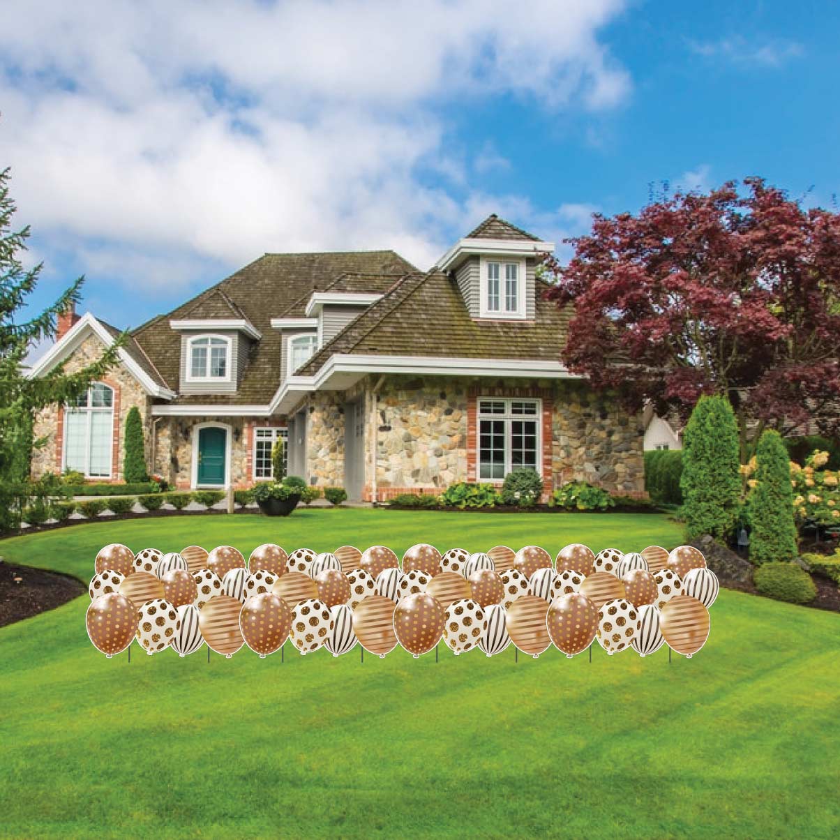 Balloons Yard Card EZ Fillers 4 pc set - Image 2