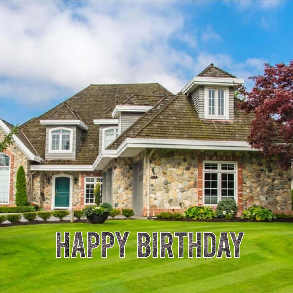 18" Bebas Happy Birthday Sparkle Yard Letters - 13 pc set - Image 9