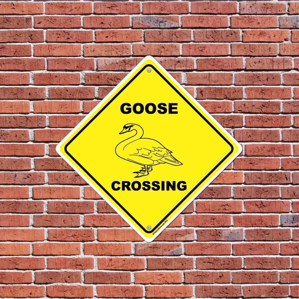 Goose Crossing Sign or Sticker - Image 3