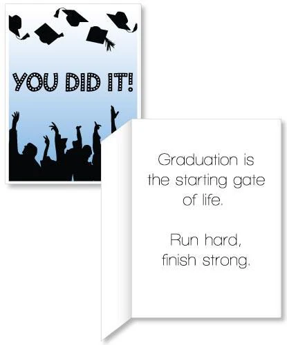 3' Giant Graduation Cap Toss Card - Image 2