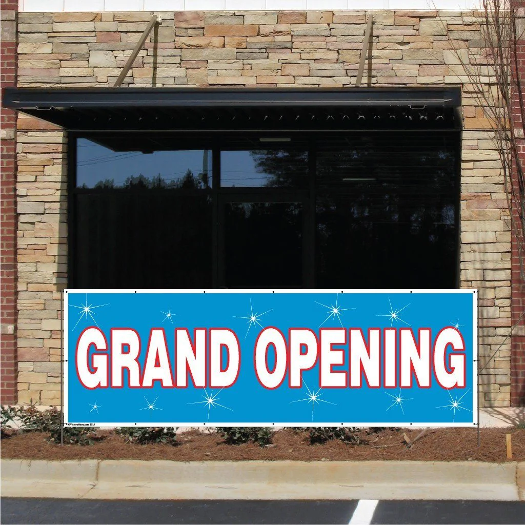 Grand Opening Vinyl Banner