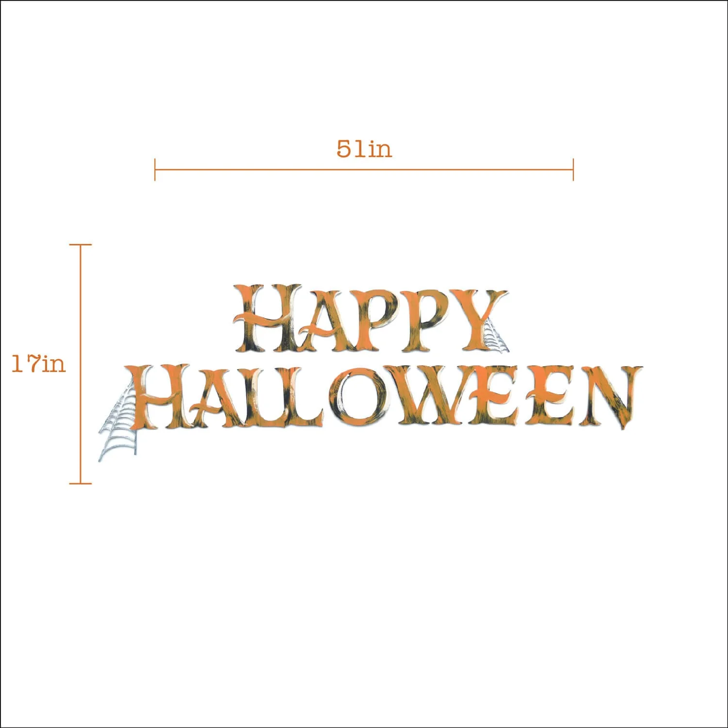 Happy Halloween Handpainted Wall Words (19520) - Image 9
