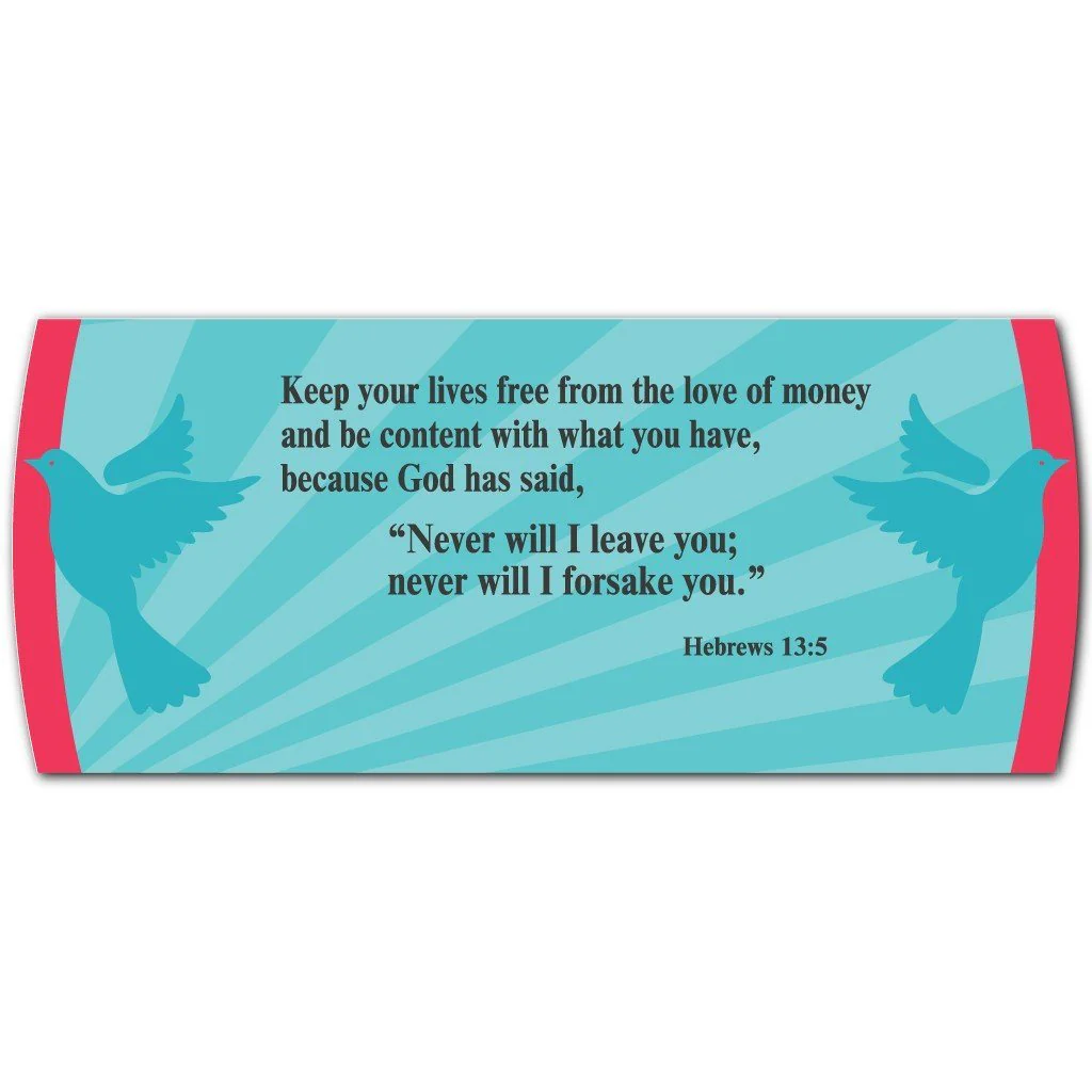 Hebrews 13:5 Religious 15oz Coffee Mug - Image 2