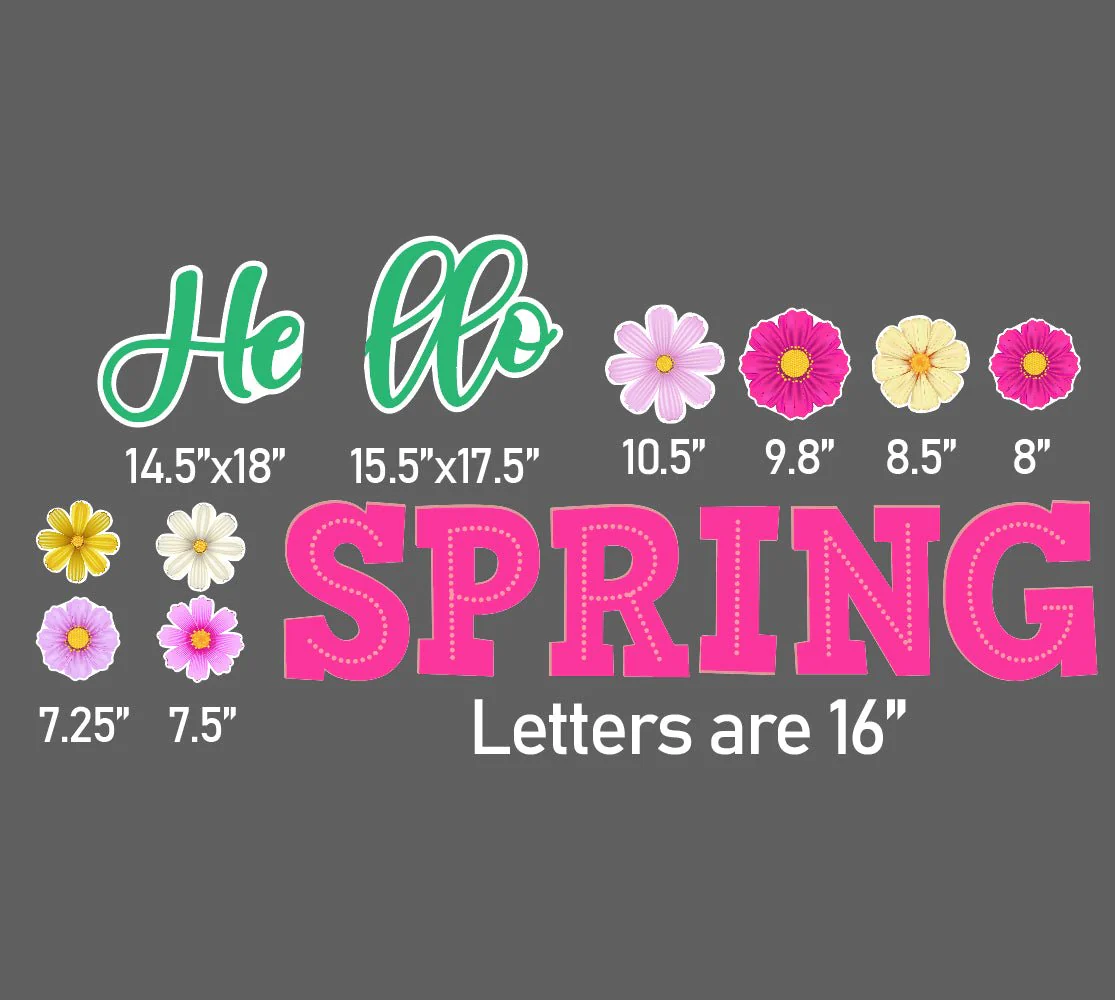Hello Spring Garage Magnets - Image 4