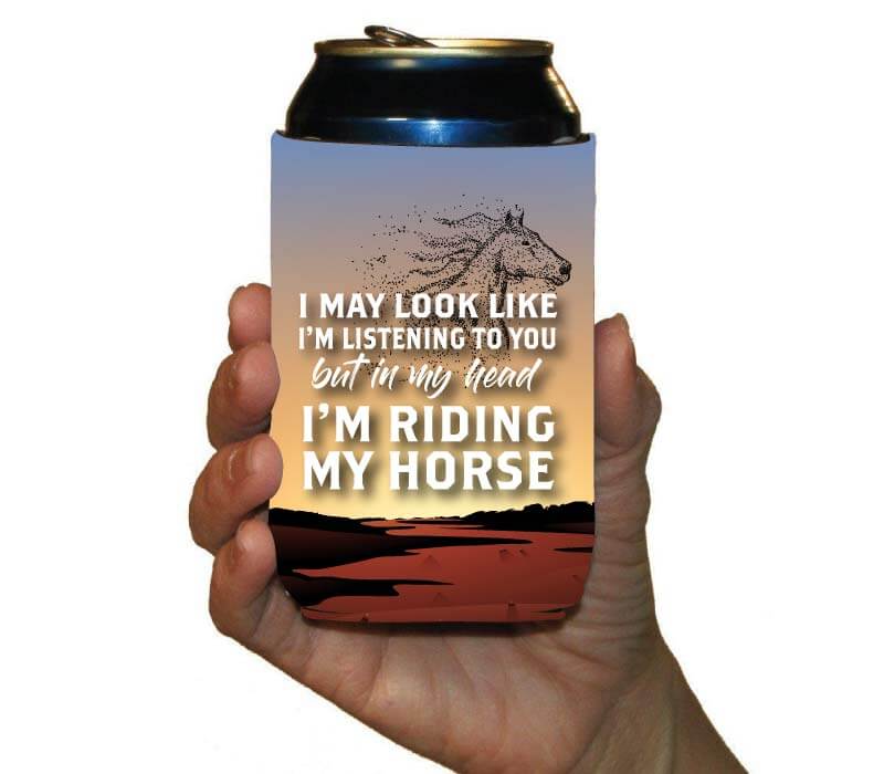 Horse Themed Coffee Mug & Can Cooler Gift Set - Image 4