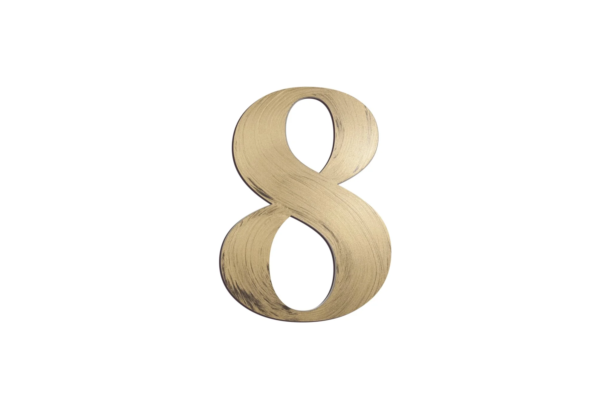 Hand-Painted Americana 3D House Numbers - 9 Inches High - Customizable and Ready to Hang - Made in USA - Image 11