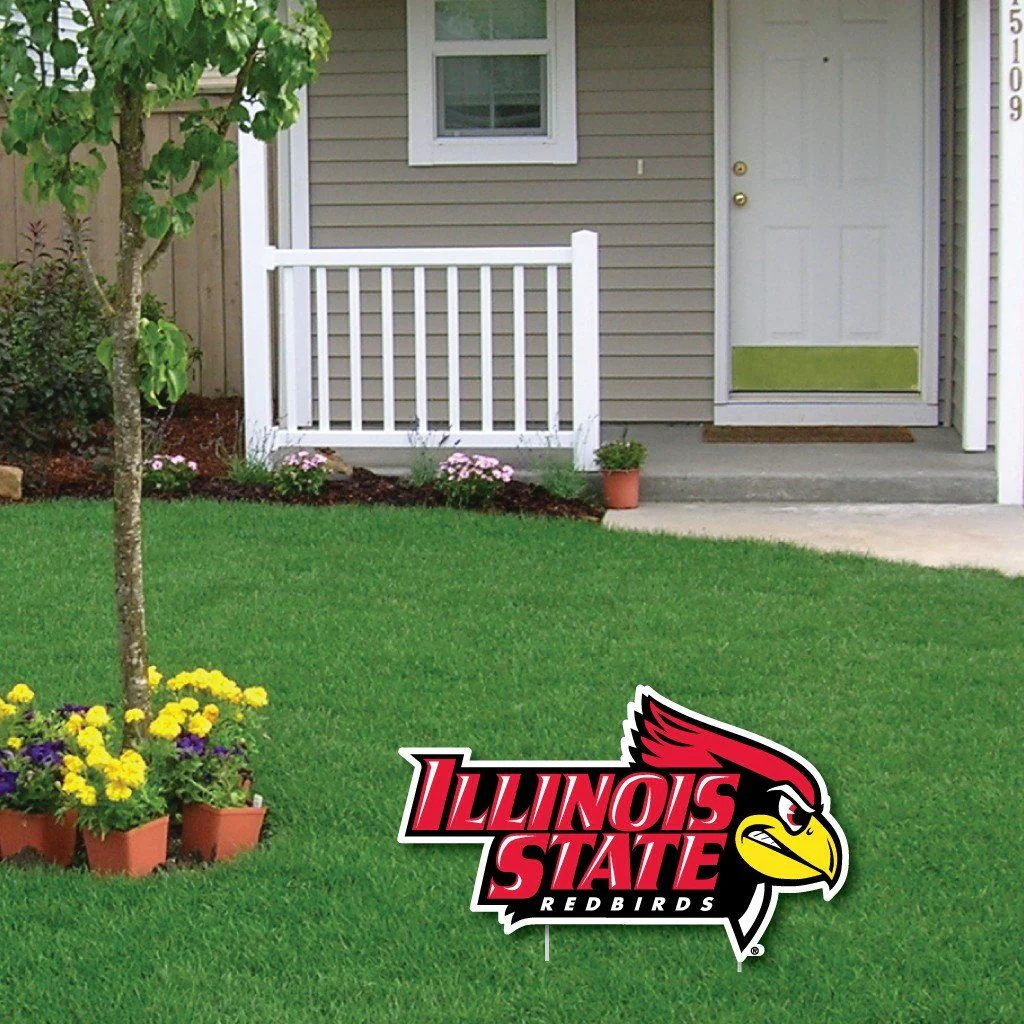 2'x3' Giant Illinois State Holiday Greeting Card & Yard Sign - Image 5