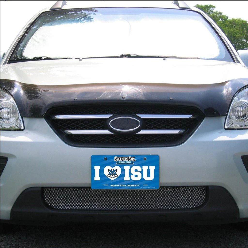 Indiana State University I Love ISU License Plate - Image 2