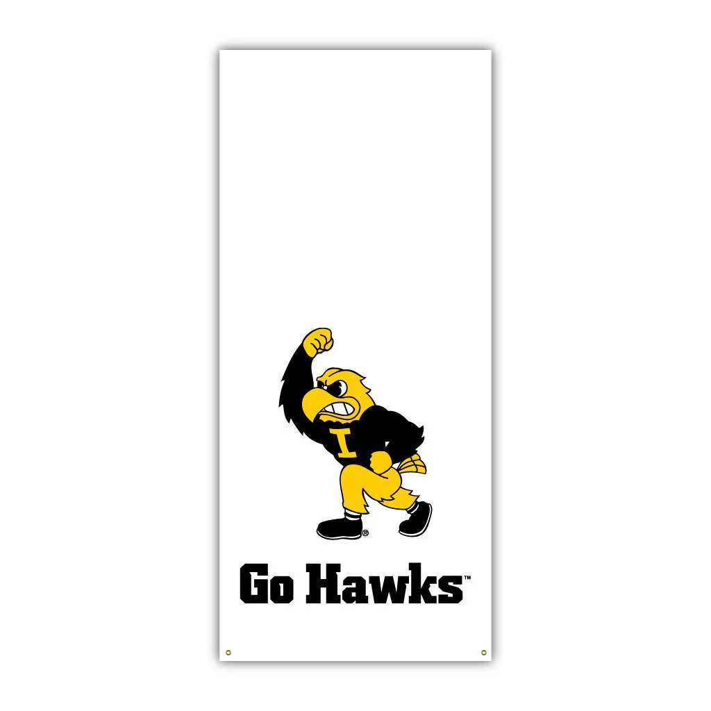 Iowa Fans Live Here Door Banner - Image 5