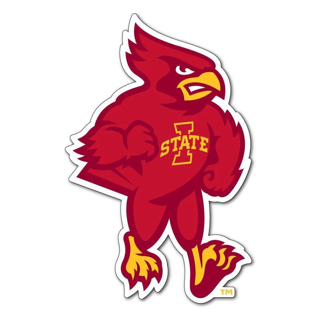 Iowa State Cy Shaped Magnet - Image 2
