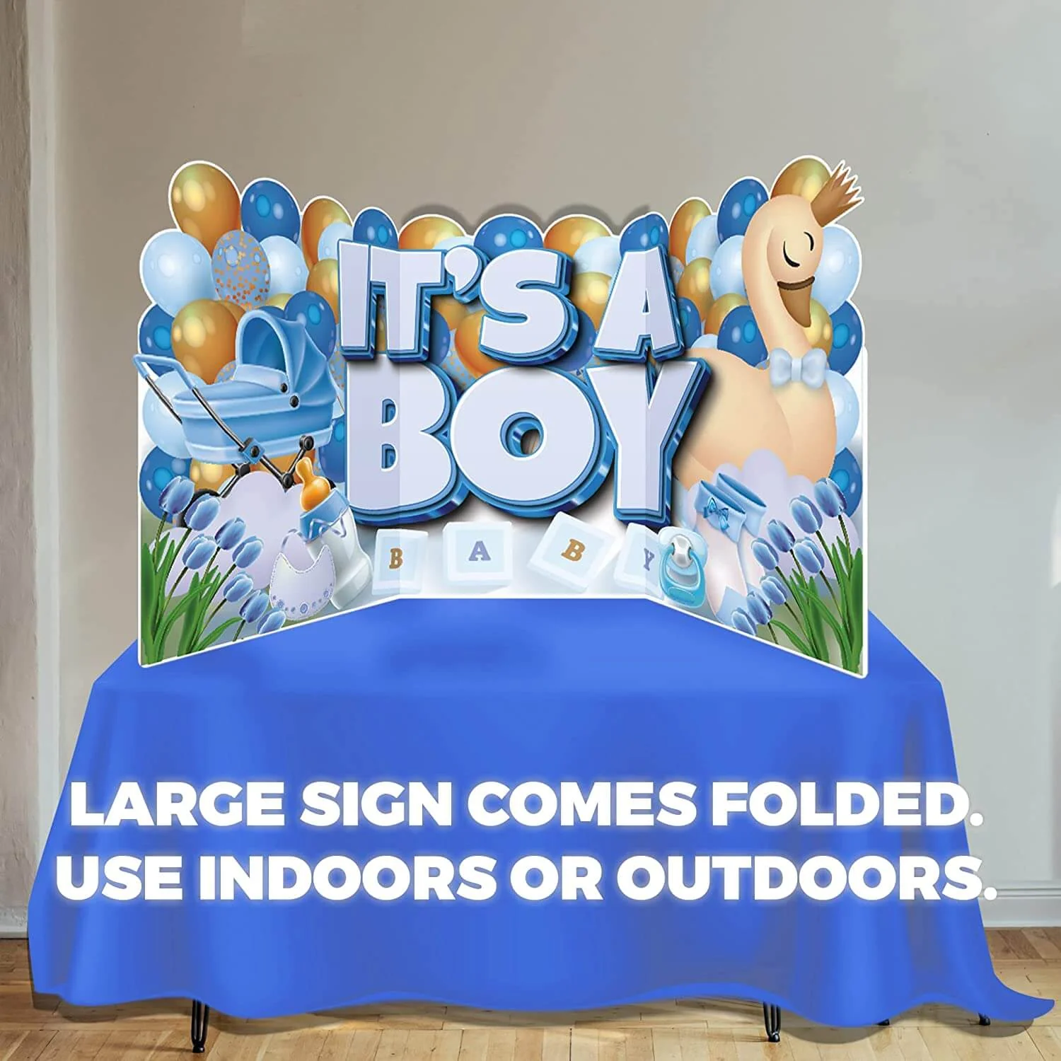 It's A Boy Oversized EZ Yard Cards, 7 pcs - Image 3