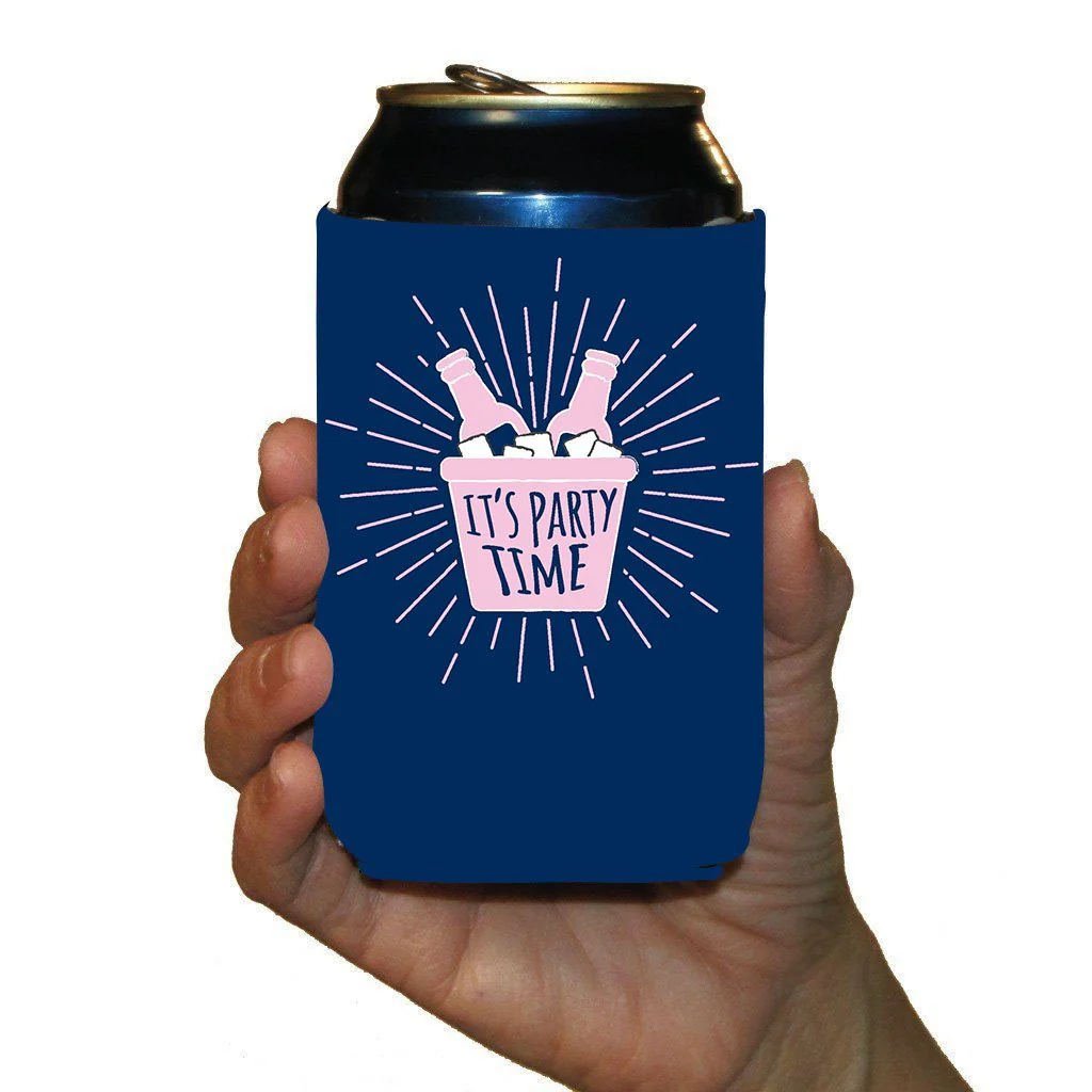 It's Party Time Bachelorette Party Can Coolers Pack - Image 2