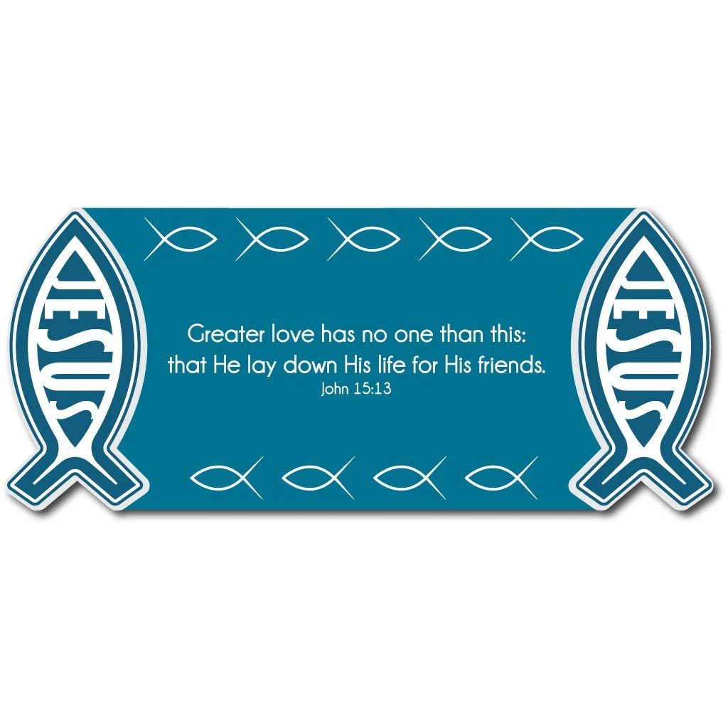 John 15:13 Religious 15oz Coffee Mug - Image 2