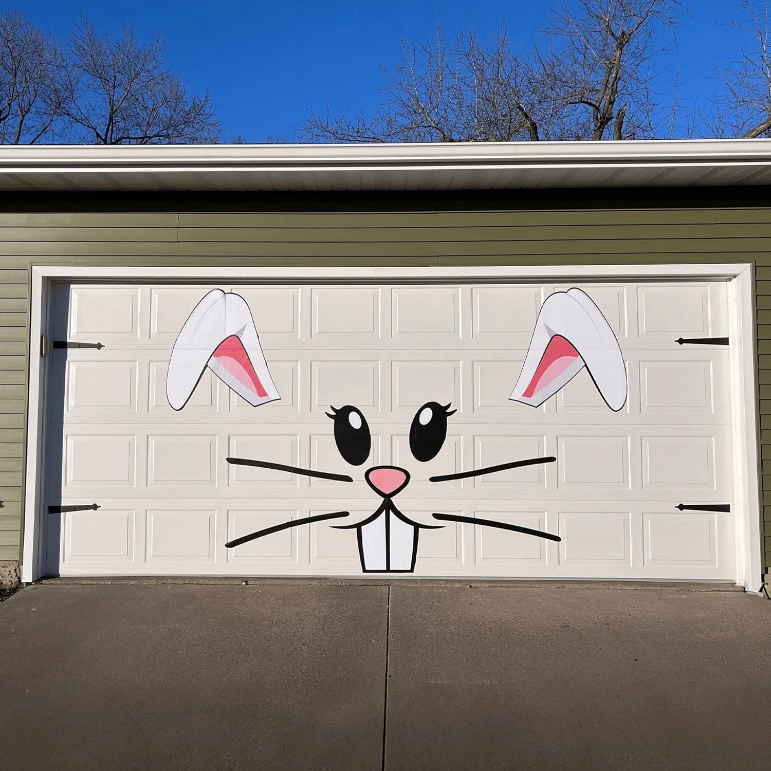 Jumbo Easter Bunny Garage Door Magnet - Image 3