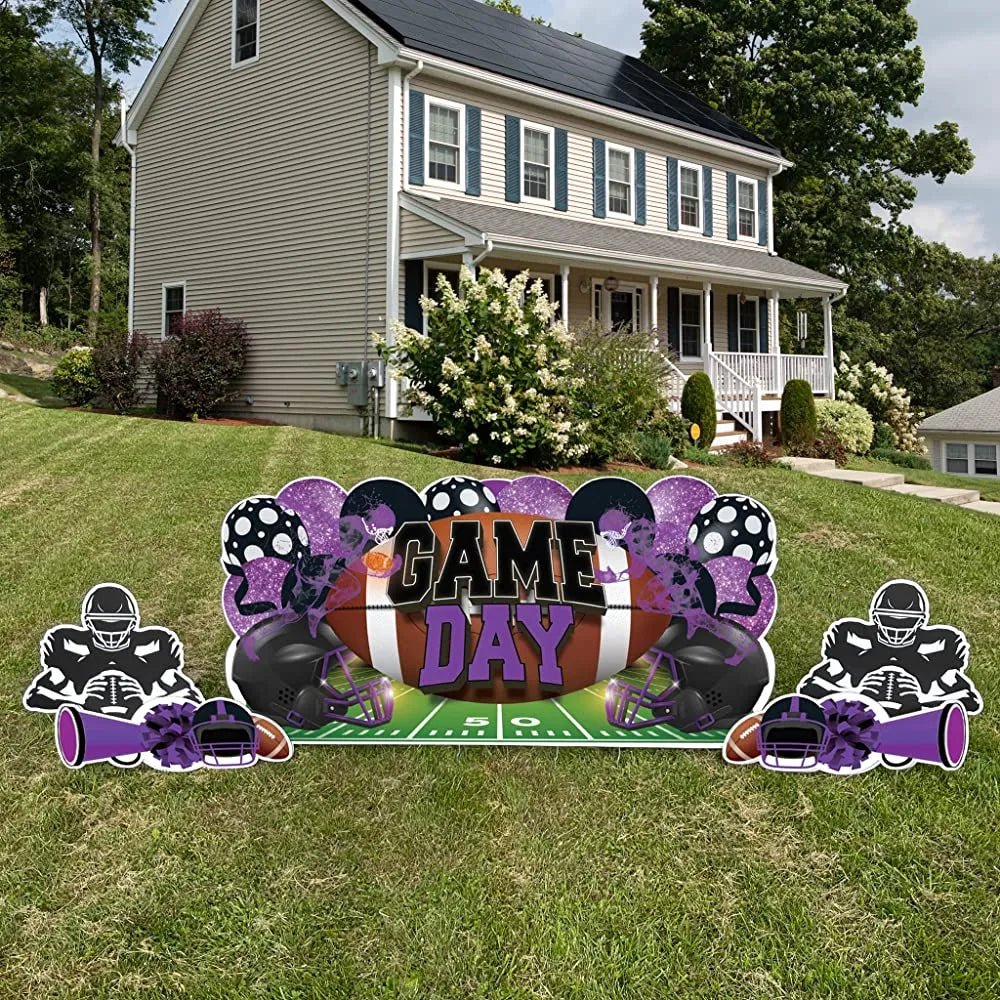 Oversized Game Day Yard Card Display | 5 pc - Image 2