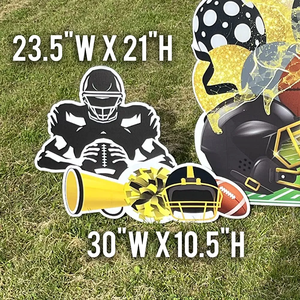 Oversized Game Day Yard Card Display | 5 pc - Image 23