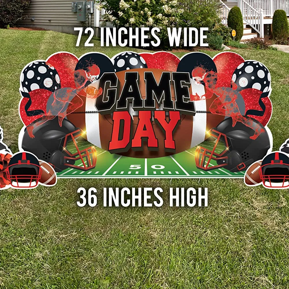 Oversized Game Day Yard Card Display | 5 pc - Image 24